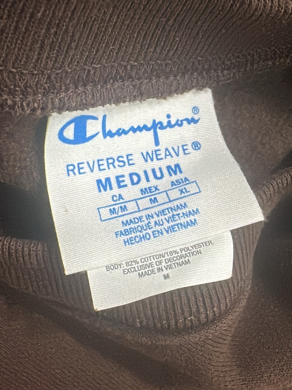 Champion UO Exclusive Reverse Weave Short Sleeve Crew Neck Sweatshirt. (mix36) - Picture 8 of 9
